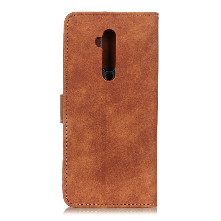 For OnePlus 7T Pro Retro Texture PU + TPU Horizontal Flip Leather Case with Holder & Card Slots & Wallet
