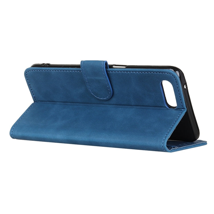 For OPPO Reno A Retro Texture PU + TPU Horizontal Flip Leather Case with Holder & Card Slots & Wallet