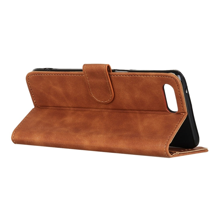 For OPPO Reno A Retro Texture PU + TPU Horizontal Flip Leather Case with Holder & Card Slots & Wallet