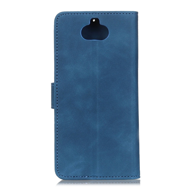 For Sony Xperia 8 Retro Texture PU + TPU Horizontal Flip Leather Case with Holder & Card Slots & Wallet