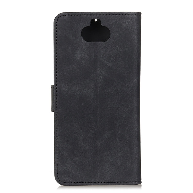 For Sony Xperia 10 Plus Retro Texture PU + TPU Horizontal Flip Leather Case with Holder & Card Slots & Wallet