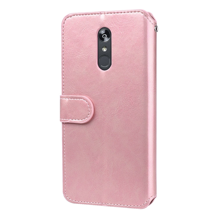 For LG Q Stylo 4 / Stylo 5 Zipper Horizontal Flip Leather Case with Holder & Card Slot & Wallet