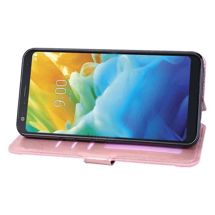 For LG Q Stylo 4 / Stylo 5 Zipper Horizontal Flip Leather Case with Holder & Card Slot & Wallet