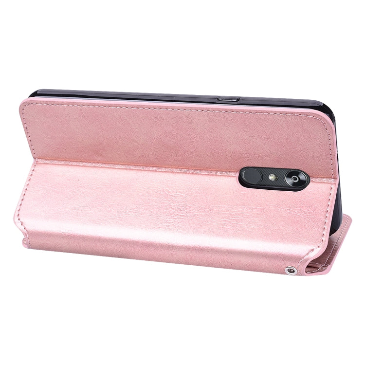 For LG Q Stylo 4 / Stylo 5 Zipper Horizontal Flip Leather Case with Holder & Card Slot & Wallet