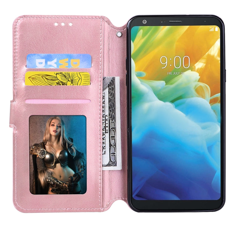 For LG Q Stylo 4 / Stylo 5 Zipper Horizontal Flip Leather Case with Holder & Card Slot & Wallet
