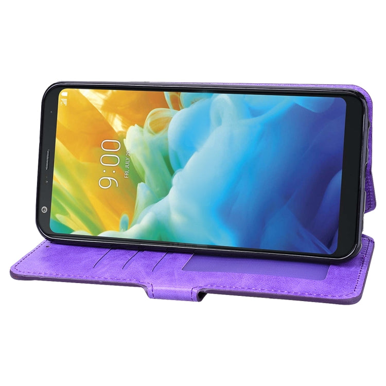 For LG Q Stylo 4 / Stylo 5 Zipper Horizontal Flip Leather Case with Holder & Card Slot & Wallet