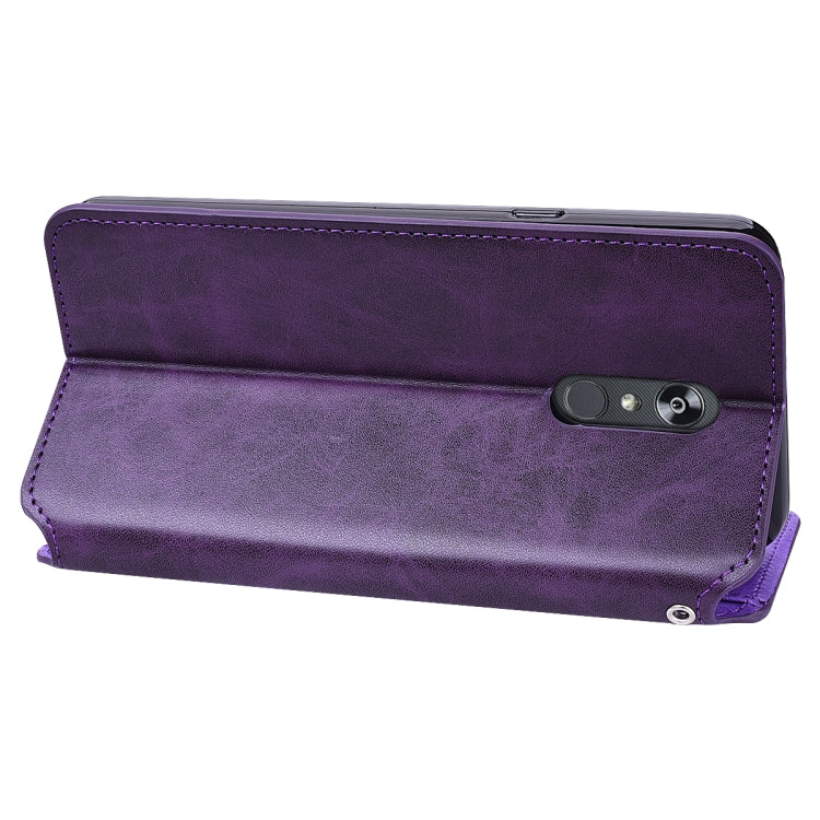 For LG Q Stylo 4 / Stylo 5 Zipper Horizontal Flip Leather Case with Holder & Card Slot & Wallet