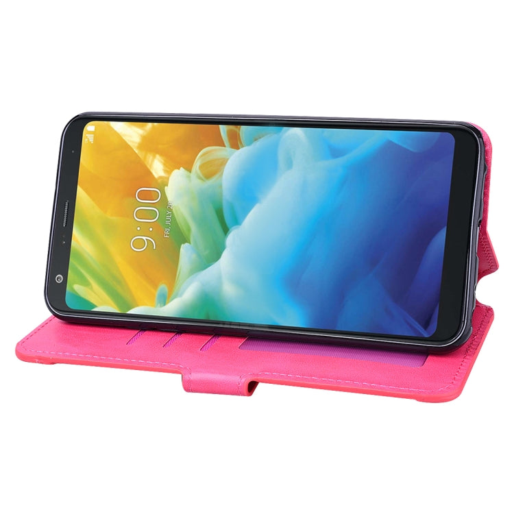 For LG Q Stylo 4 / Stylo 5 Zipper Horizontal Flip Leather Case with Holder & Card Slot & Wallet