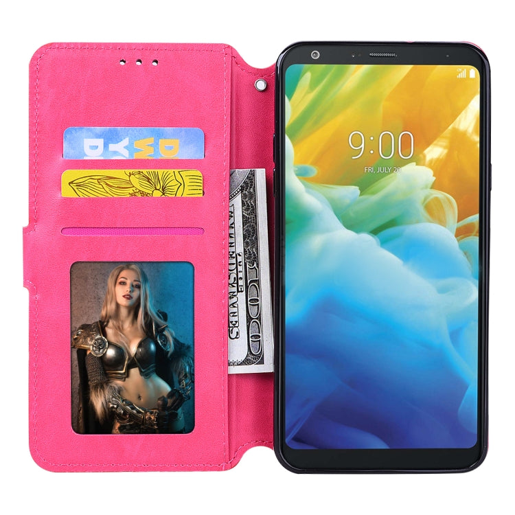 For LG Q Stylo 4 / Stylo 5 Zipper Horizontal Flip Leather Case with Holder & Card Slot & Wallet
