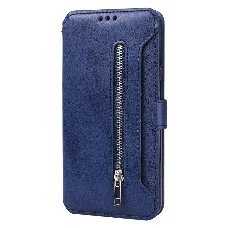 For LG Q Stylo 4 / Stylo 5 Zipper Horizontal Flip Leather Case with Holder & Card Slot & Wallet