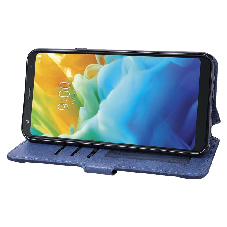 For LG Q Stylo 4 / Stylo 5 Zipper Horizontal Flip Leather Case with Holder & Card Slot & Wallet