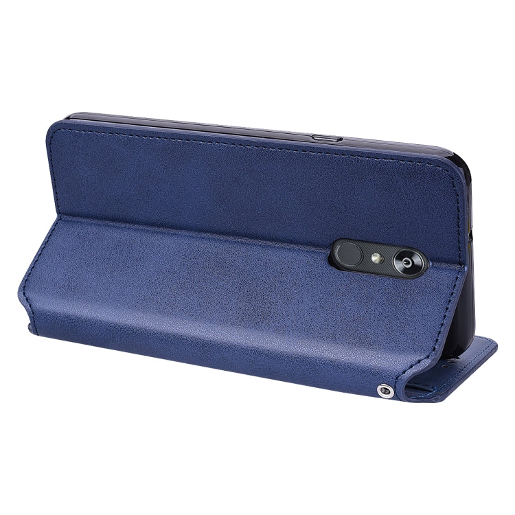 For LG Q Stylo 4 / Stylo 5 Zipper Horizontal Flip Leather Case with Holder & Card Slot & Wallet