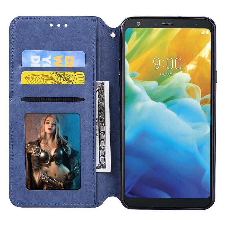 For LG Q Stylo 4 / Stylo 5 Zipper Horizontal Flip Leather Case with Holder & Card Slot & Wallet