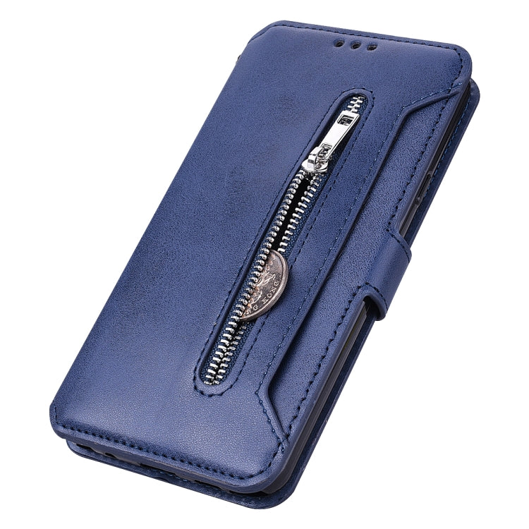 For LG Q Stylo 4 / Stylo 5 Zipper Horizontal Flip Leather Case with Holder & Card Slot & Wallet
