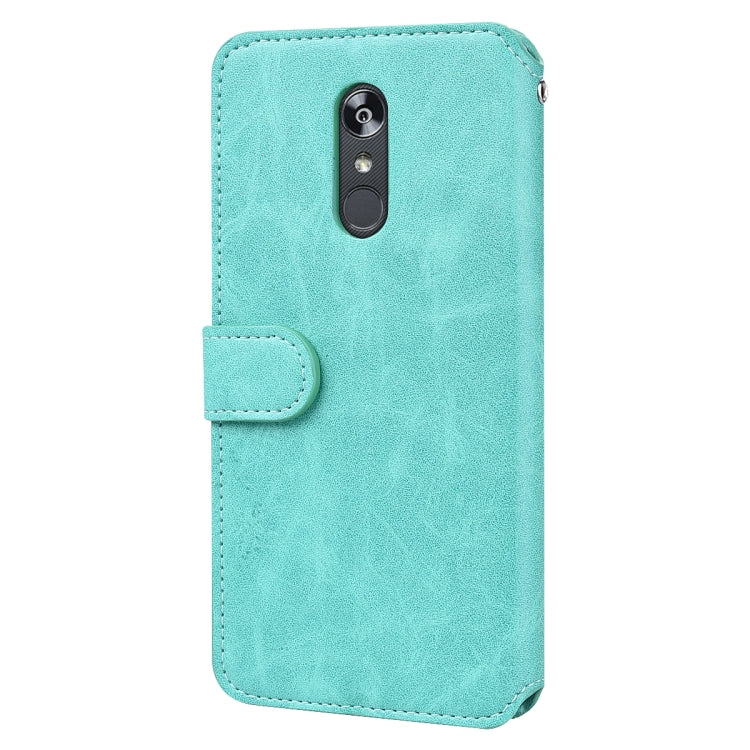For LG Q Stylo 4 / Stylo 5 Zipper Horizontal Flip Leather Case with Holder & Card Slot & Wallet