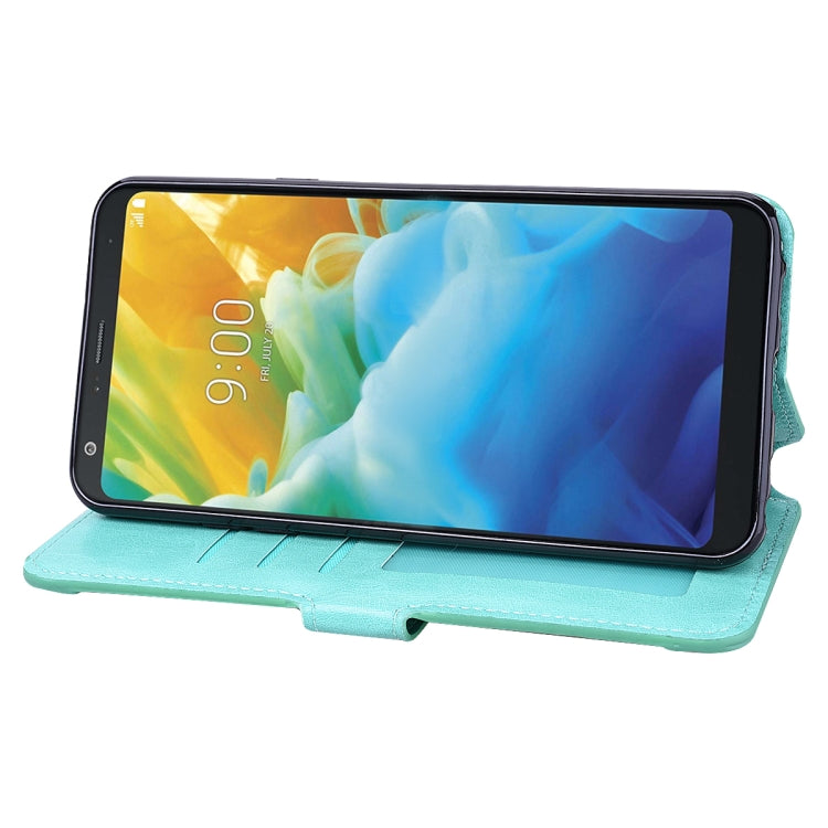 For LG Q Stylo 4 / Stylo 5 Zipper Horizontal Flip Leather Case with Holder & Card Slot & Wallet