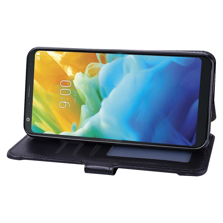 For LG Q Stylo 4 / Stylo 5 Zipper Horizontal Flip Leather Case with Holder & Card Slot & Wallet