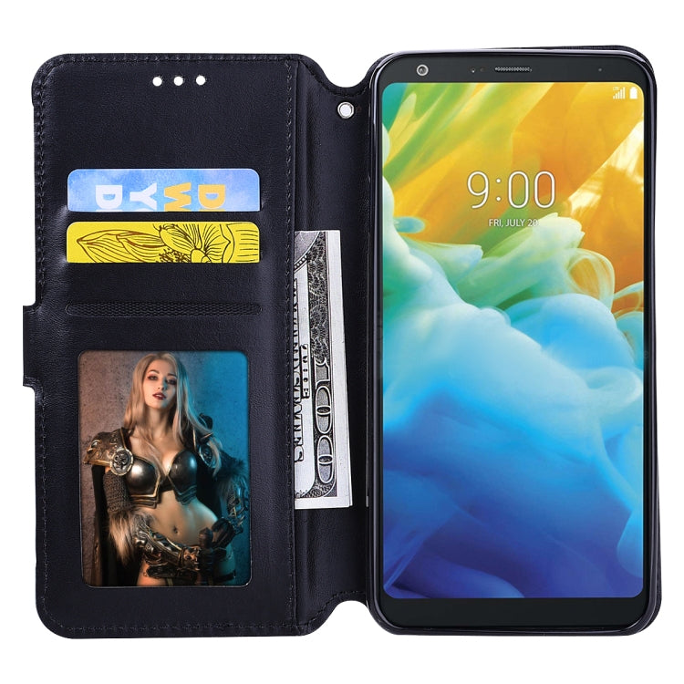 For LG Q Stylo 4 / Stylo 5 Zipper Horizontal Flip Leather Case with Holder & Card Slot & Wallet