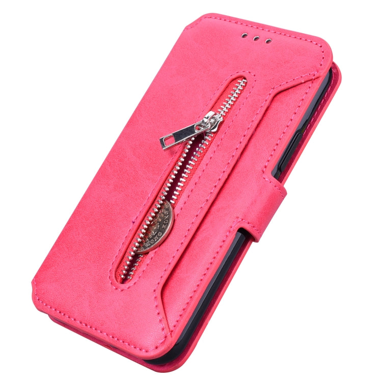 For iPhone 11 Pro Max Zipper Horizontal Flip Leather Case with Holder & Card Slot & Wallet
