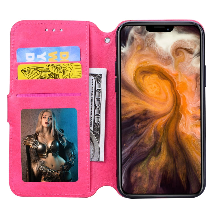 For iPhone 11 Pro Max Zipper Horizontal Flip Leather Case with Holder & Card Slot & Wallet