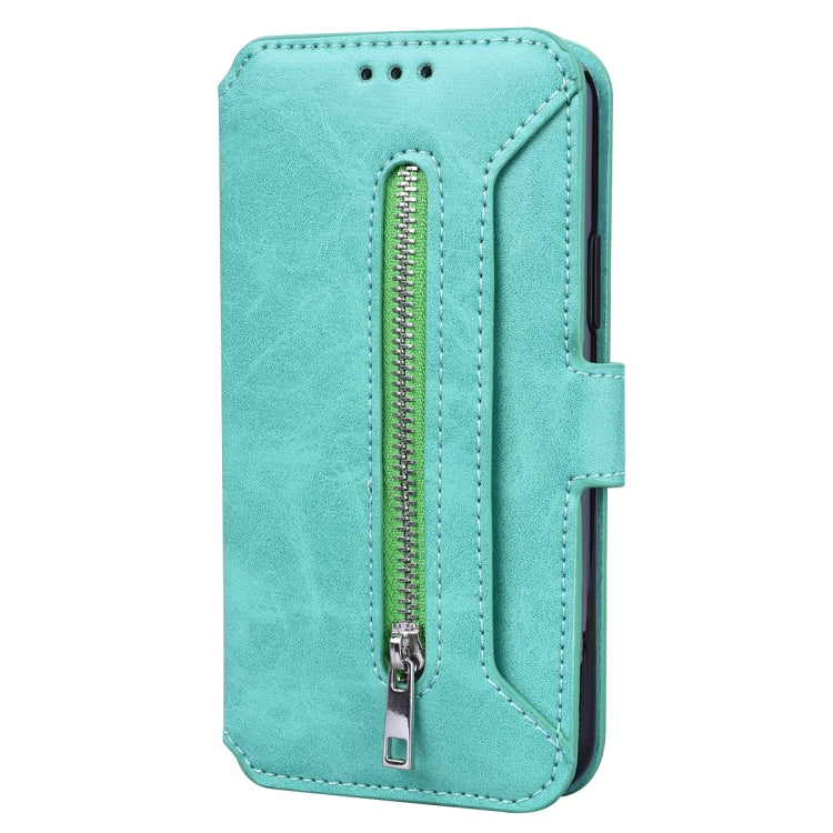 For iPhone 11 Pro Max Zipper Horizontal Flip Leather Case with Holder & Card Slot & Wallet