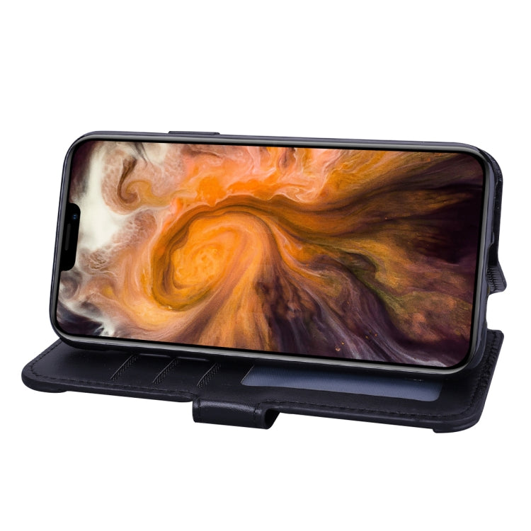 For iPhone 11 Pro Max Zipper Horizontal Flip Leather Case with Holder & Card Slot & Wallet
