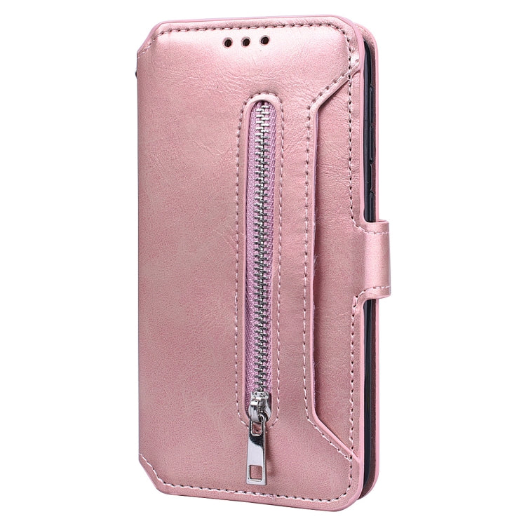 For Galaxy A10e Zipper Horizontal Flip Leather Case with Holder & Card Slot & Wallet