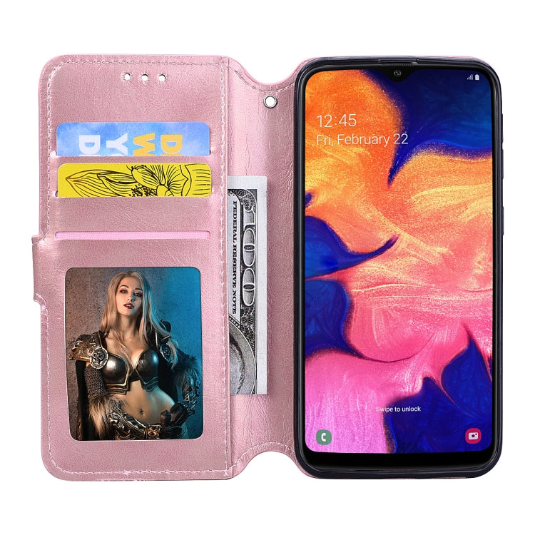 For Galaxy A10e Zipper Horizontal Flip Leather Case with Holder & Card Slot & Wallet