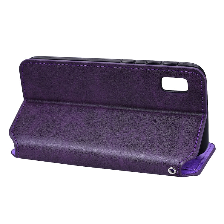 For Galaxy A10e Zipper Horizontal Flip Leather Case with Holder & Card Slot & Wallet