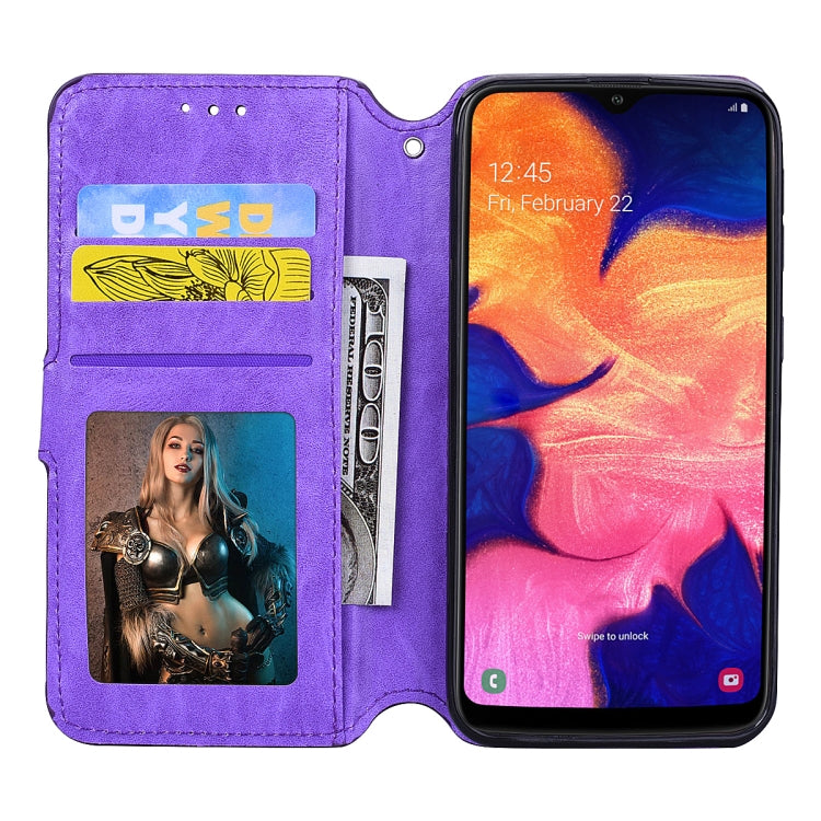 For Galaxy A10e Zipper Horizontal Flip Leather Case with Holder & Card Slot & Wallet