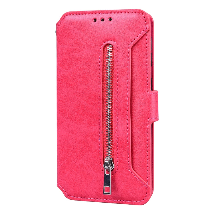For Galaxy A10e Zipper Horizontal Flip Leather Case with Holder & Card Slot & Wallet