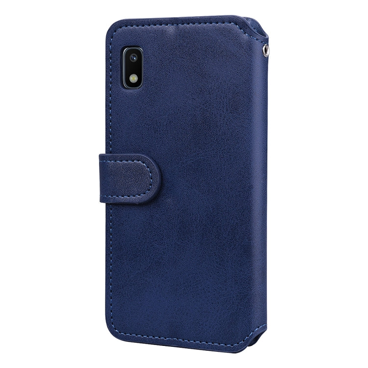 For Galaxy A10e Zipper Horizontal Flip Leather Case with Holder & Card Slot & Wallet