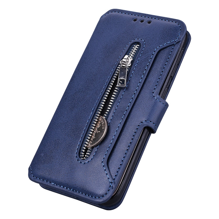 For Galaxy A10e Zipper Horizontal Flip Leather Case with Holder & Card Slot & Wallet