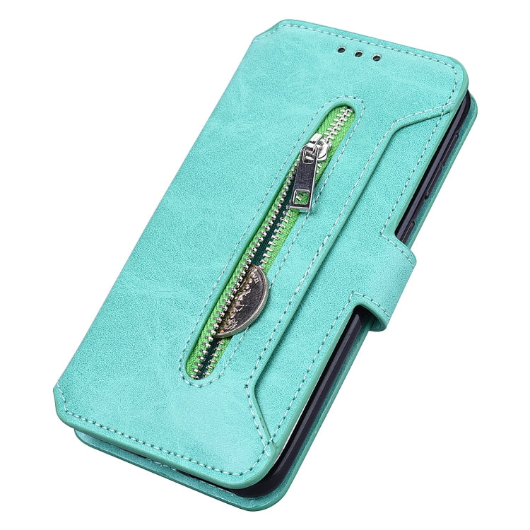 For Galaxy A10e Zipper Horizontal Flip Leather Case with Holder & Card Slot & Wallet