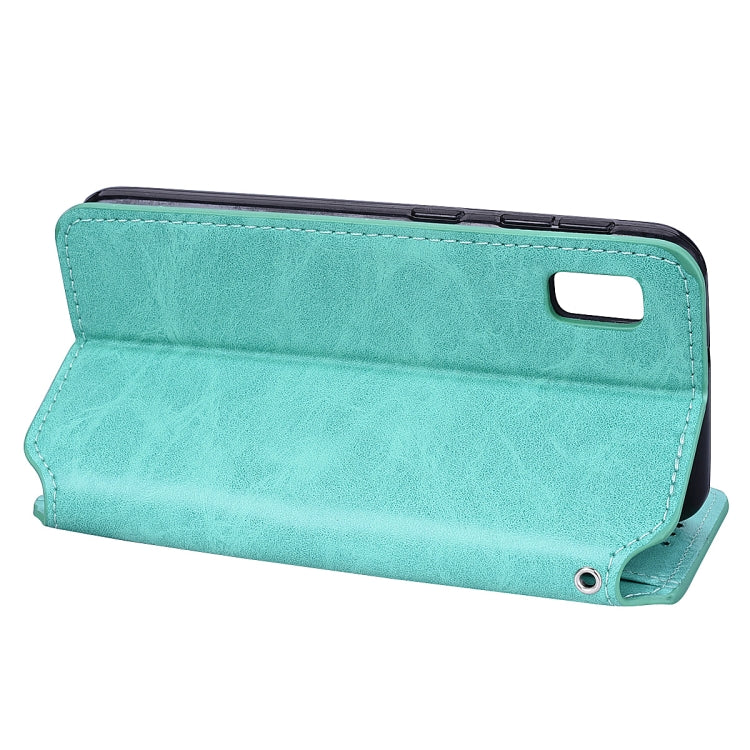 For Galaxy A10e Zipper Horizontal Flip Leather Case with Holder & Card Slot & Wallet