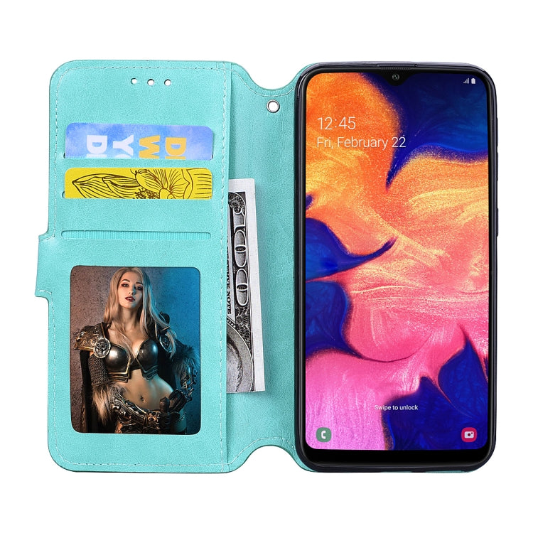 For Galaxy A10e Zipper Horizontal Flip Leather Case with Holder & Card Slot & Wallet