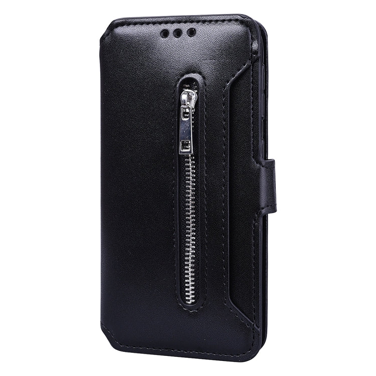 For Galaxy A10e Zipper Horizontal Flip Leather Case with Holder & Card Slot & Wallet