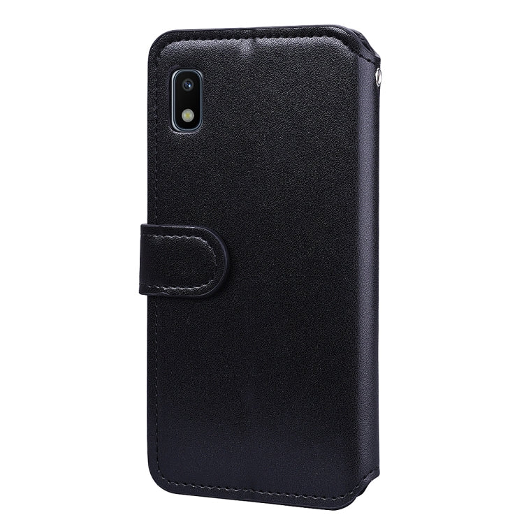 For Galaxy A10e Zipper Horizontal Flip Leather Case with Holder & Card Slot & Wallet