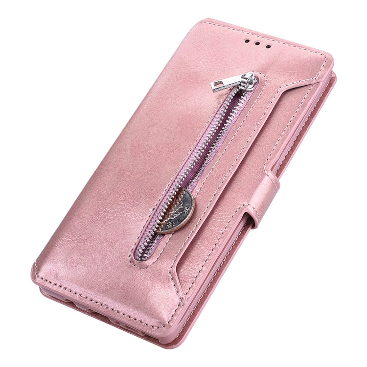 For Galaxy Note 8 Zipper Horizontal Flip Leather Case with Holder & Card Slot & Wallet