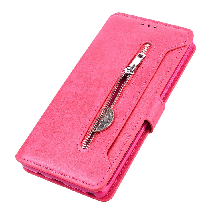 For Galaxy Note9 Zipper Horizontal Flip Leather Case with Holder & Card Slot & Wallet