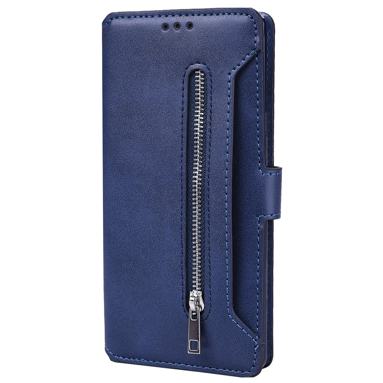 For Galaxy Note9 Zipper Horizontal Flip Leather Case with Holder & Card Slot & Wallet