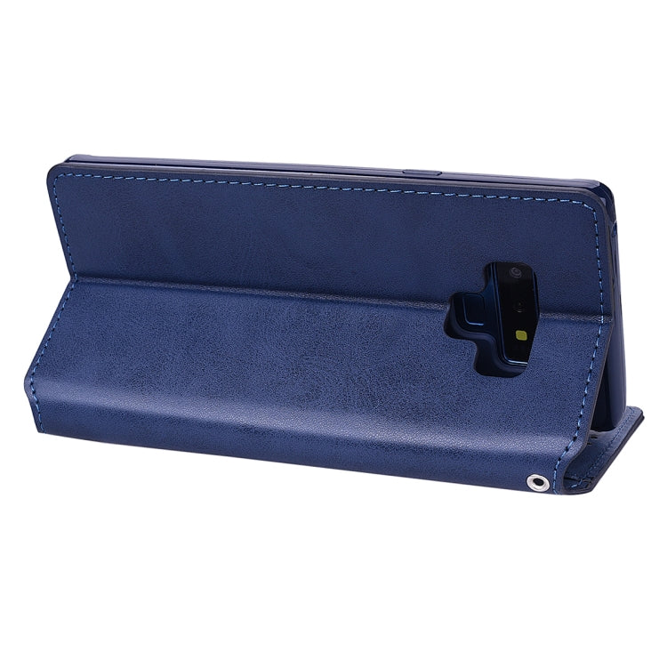 For Galaxy Note9 Zipper Horizontal Flip Leather Case with Holder & Card Slot & Wallet