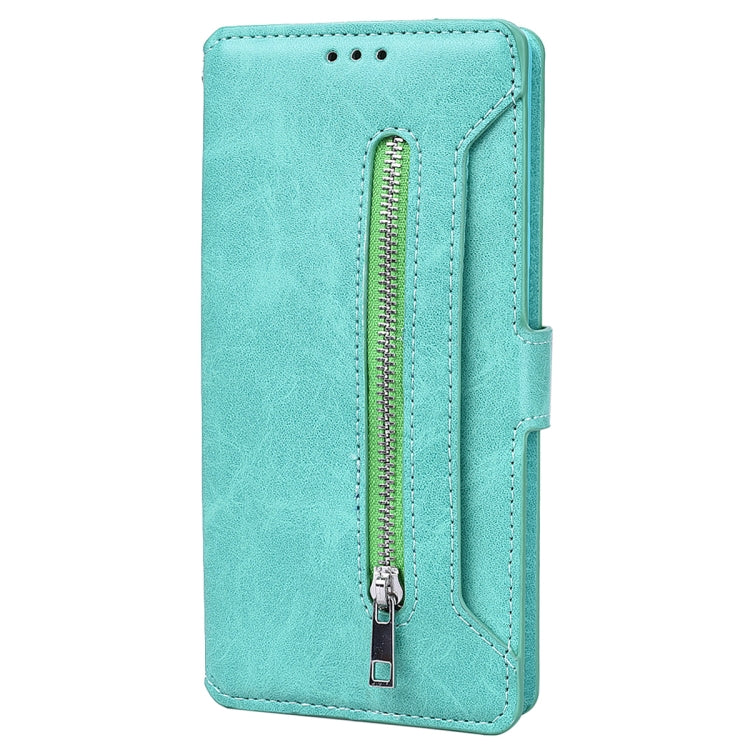 For Galaxy Note9 Zipper Horizontal Flip Leather Case with Holder & Card Slot & Wallet
