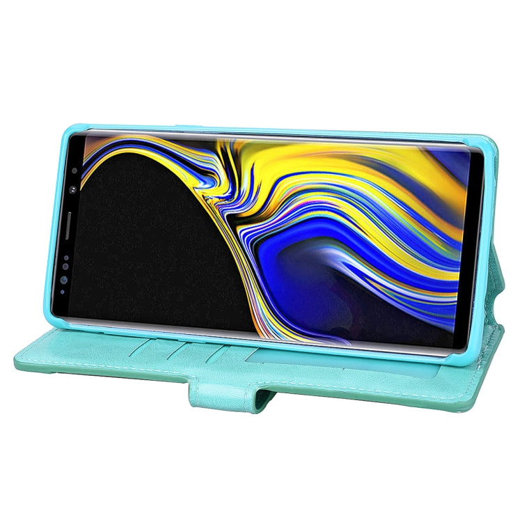 For Galaxy Note9 Zipper Horizontal Flip Leather Case with Holder & Card Slot & Wallet