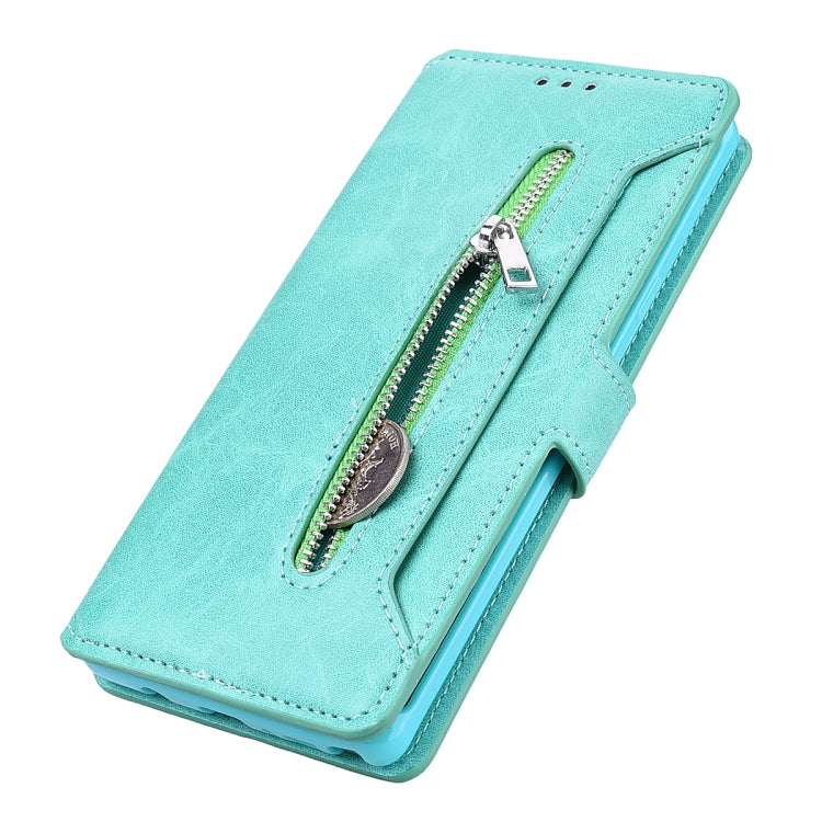 For Galaxy Note9 Zipper Horizontal Flip Leather Case with Holder & Card Slot & Wallet