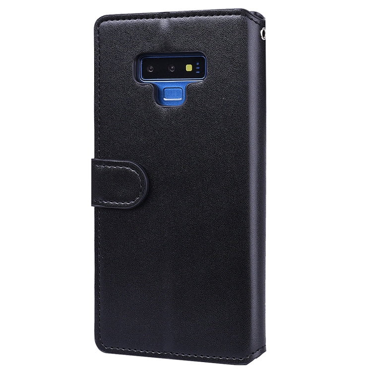 For Galaxy Note9 Zipper Horizontal Flip Leather Case with Holder & Card Slot & Wallet