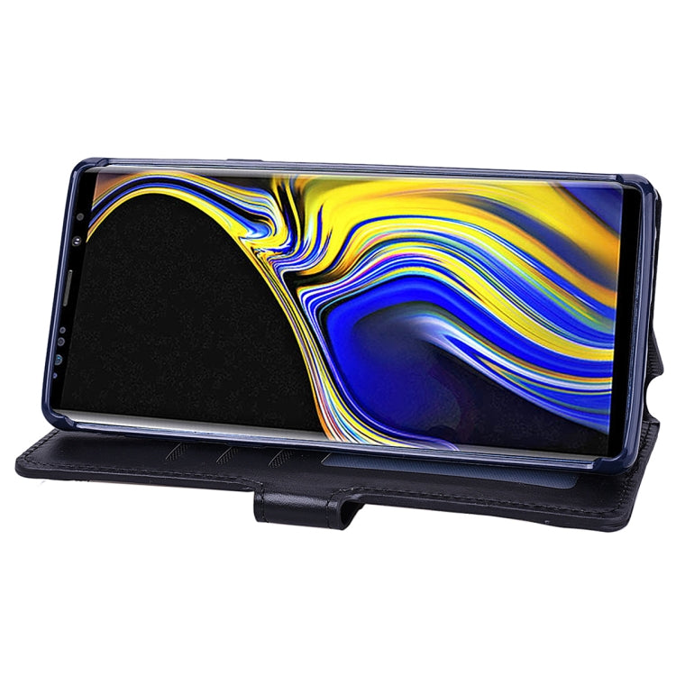 For Galaxy Note9 Zipper Horizontal Flip Leather Case with Holder & Card Slot & Wallet