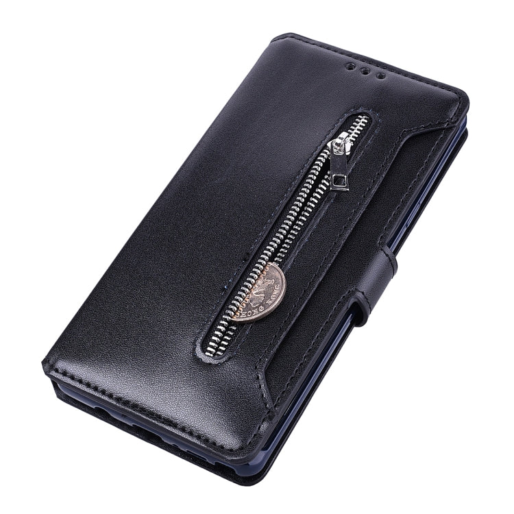 For Galaxy Note9 Zipper Horizontal Flip Leather Case with Holder & Card Slot & Wallet