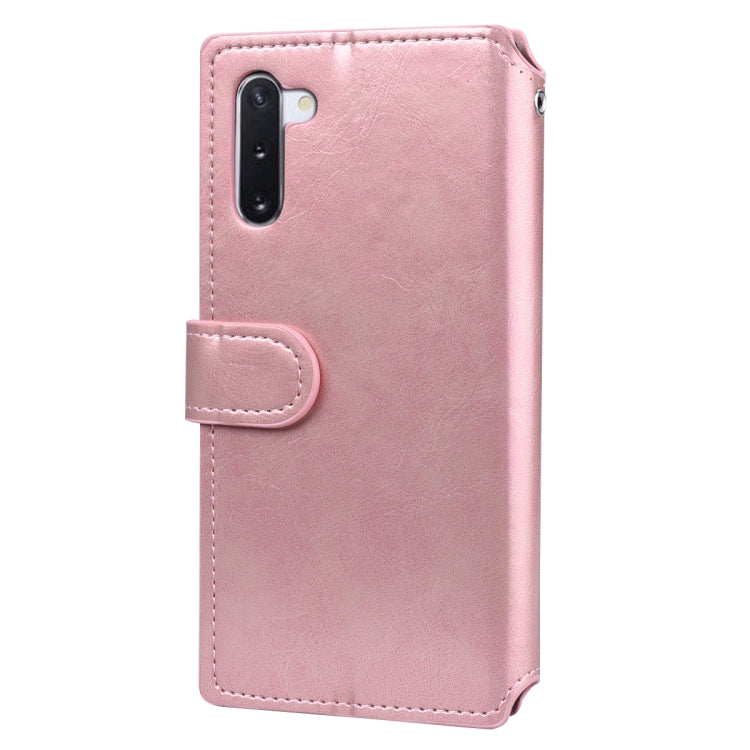 For Galaxy Note 10 Pro Zipper Horizontal Flip Leather Case with Holder & Card Slot & Wallet