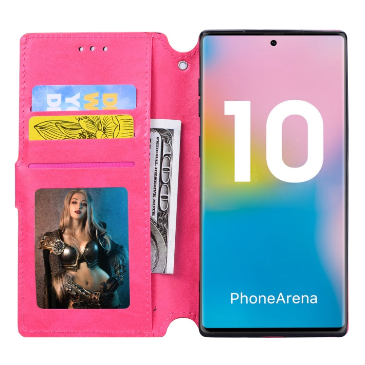 For Galaxy Note 10 Pro Zipper Horizontal Flip Leather Case with Holder & Card Slot & Wallet